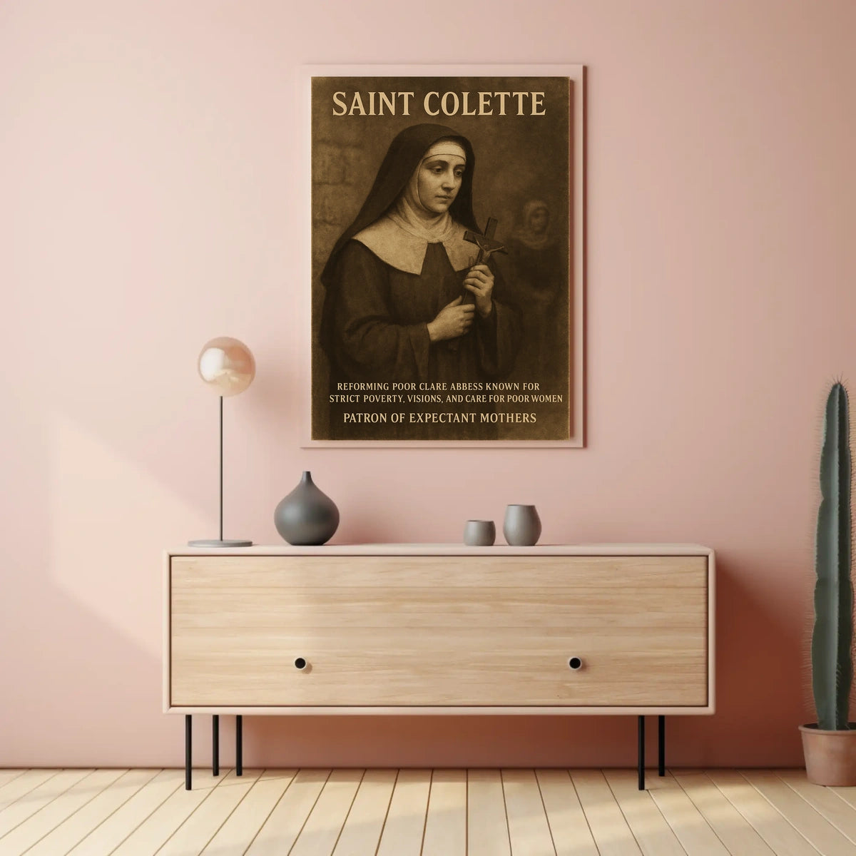 Saint Colette Poster
