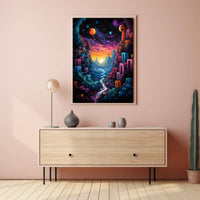 Cosmic Dreamscape Poster PosterGoat