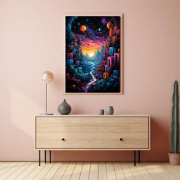 Cosmic Dreamscape Poster PosterGoat