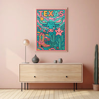 Texas Vibes Poster