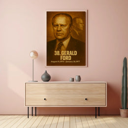 Gerald Ford 38Th President Poster