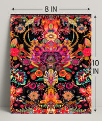Abstract Art Poster: A Burst of Colorful Imagination