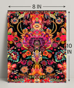 Abstract Art Poster: A Burst of Colorful Imagination