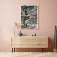 Winter Wonderland Baseball Poster