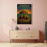 Amadiya Home to the Three Wise Men Poster