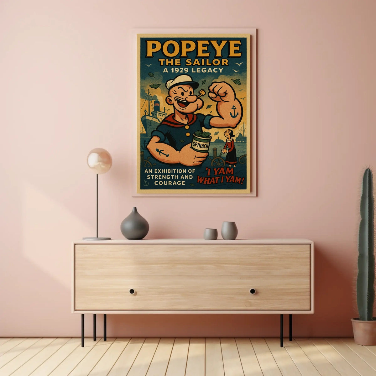 Popeye 1929 Art Poster POP-116