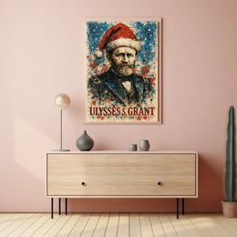 Ulysses S. Grant 18th President of the United States Christmas SeriesPoster
