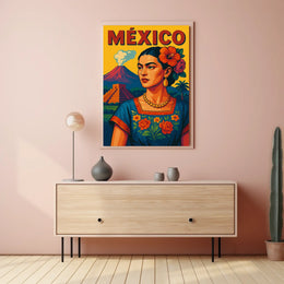 México Cultural Heritage Poster