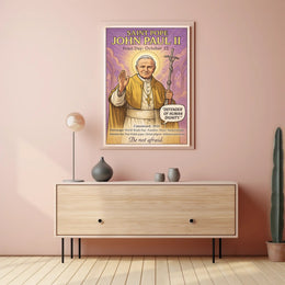 Saint Pope John Paul II Poster PosterGoat
