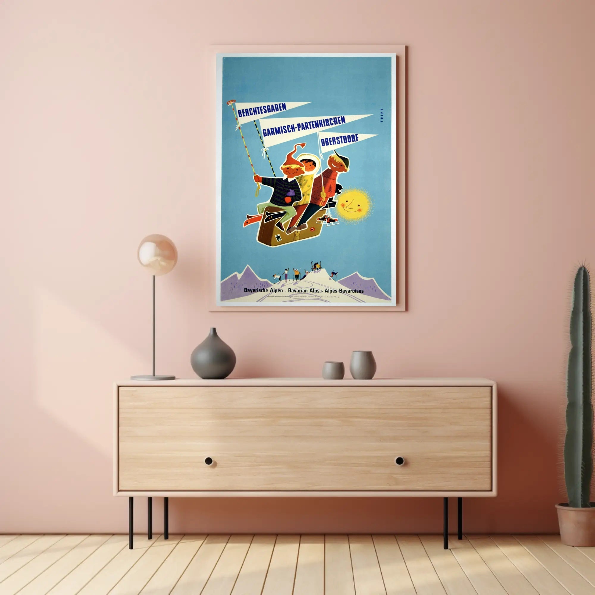 Adventure in the Bavarian Alps Poster