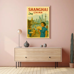 Shanghai, China Poster
