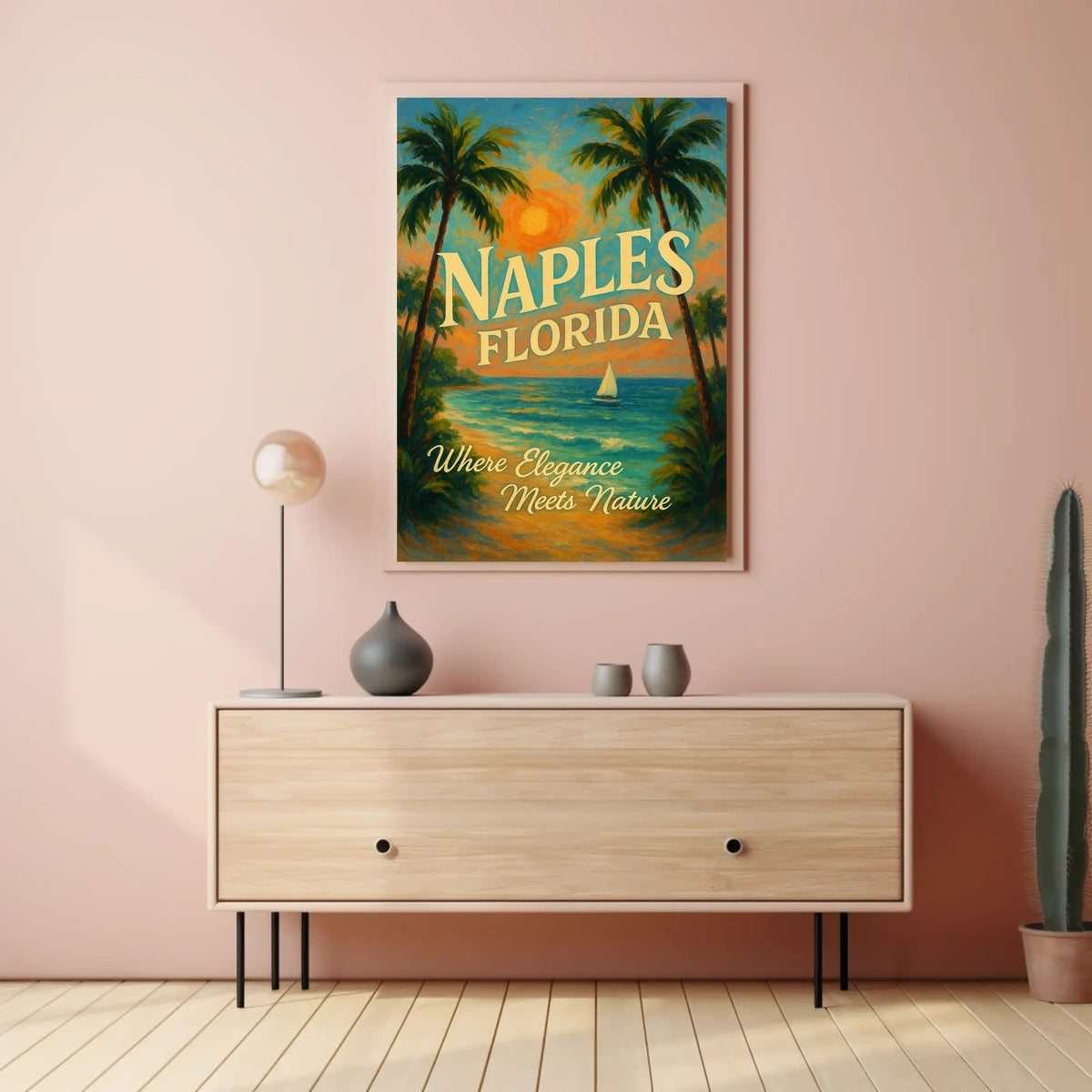Naples, Florida Where Elegance Meets Nature Poster