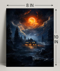 Enchanted Nightscape Poster