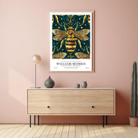 Victorian Era Bee Artistry Heritage William Morris Art Poster