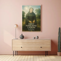 Saint Peregrine Laziosi Poster