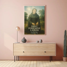 Saint Peregrine Laziosi Poster