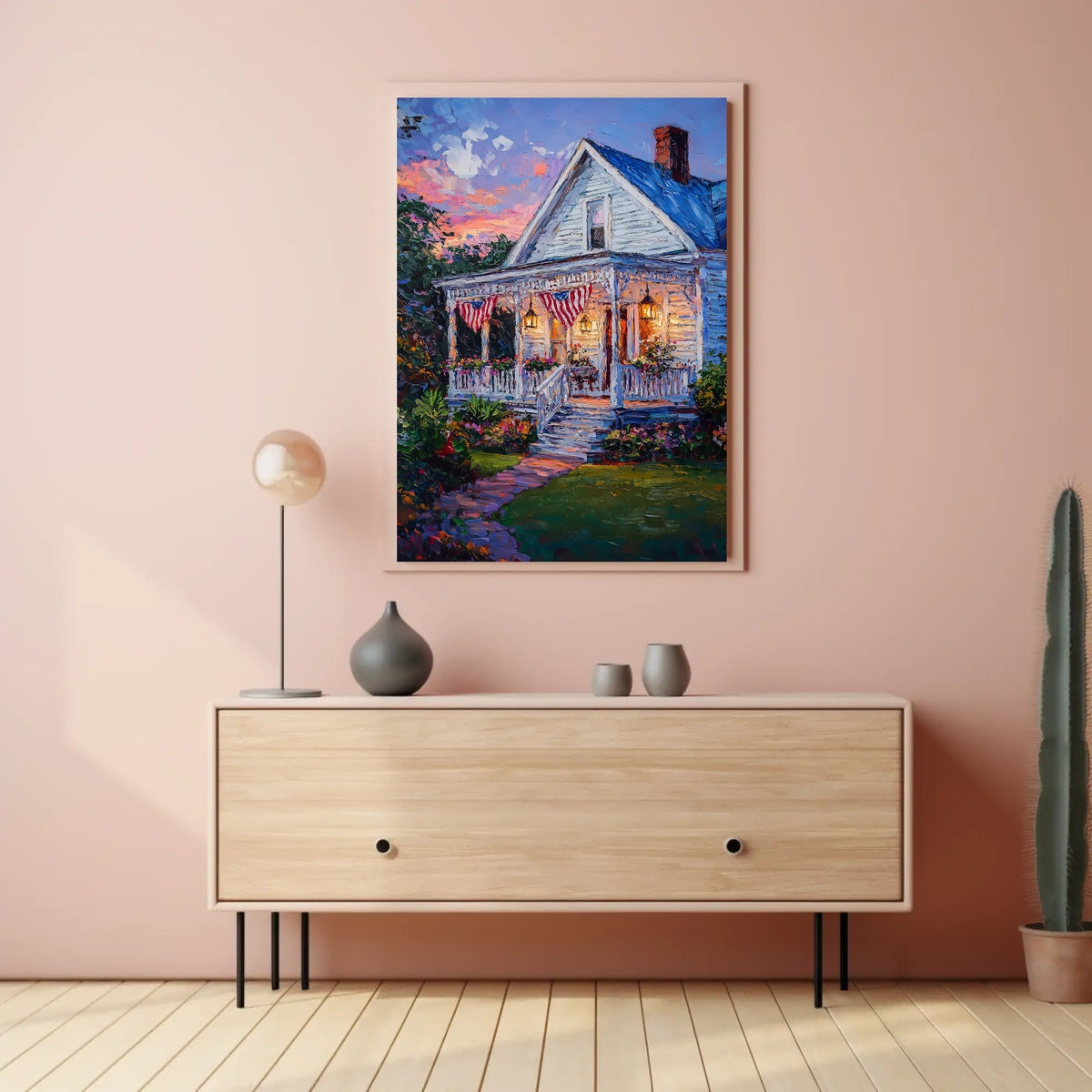 wooden house Poster