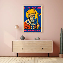 St. Alexander of Jerusalem Poster