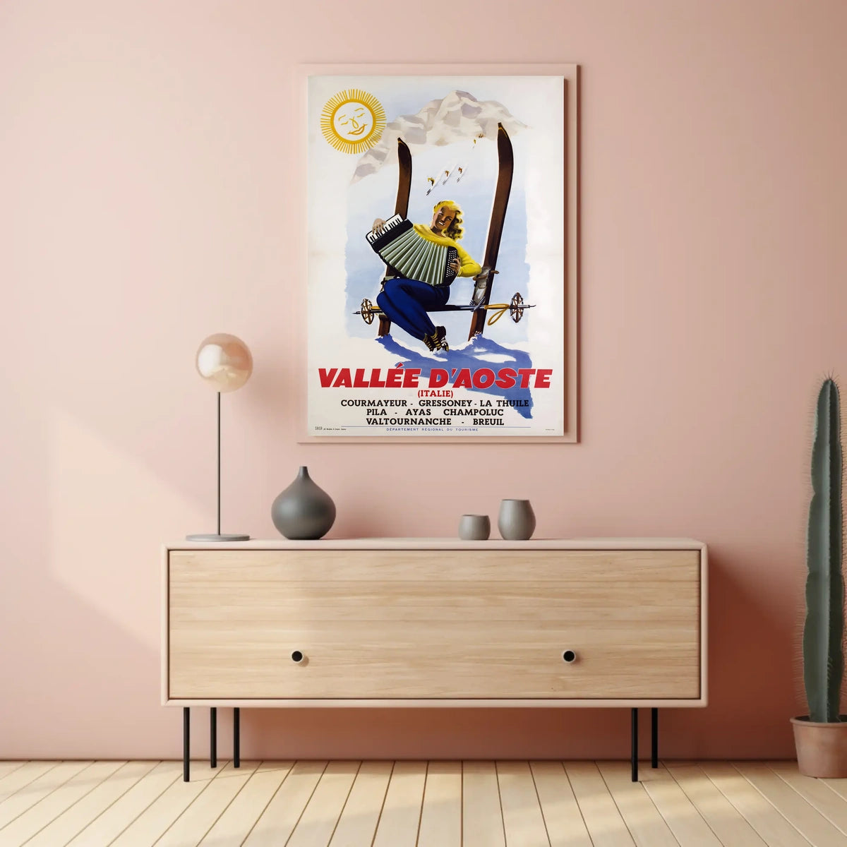 Vallée DAoste Tourism Poster