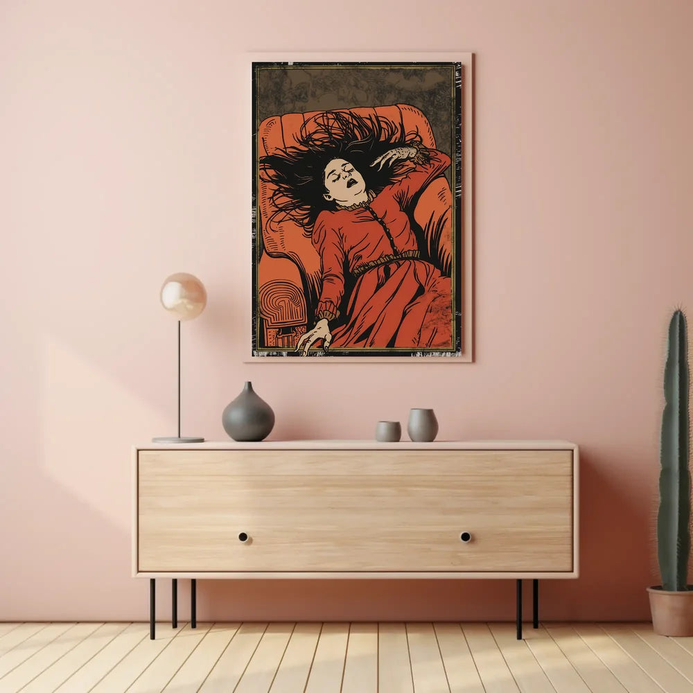 Abstract Modern Transportation Art Poster