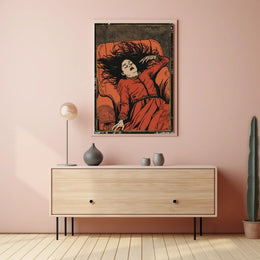 Abstract Modern Transportation Art Poster