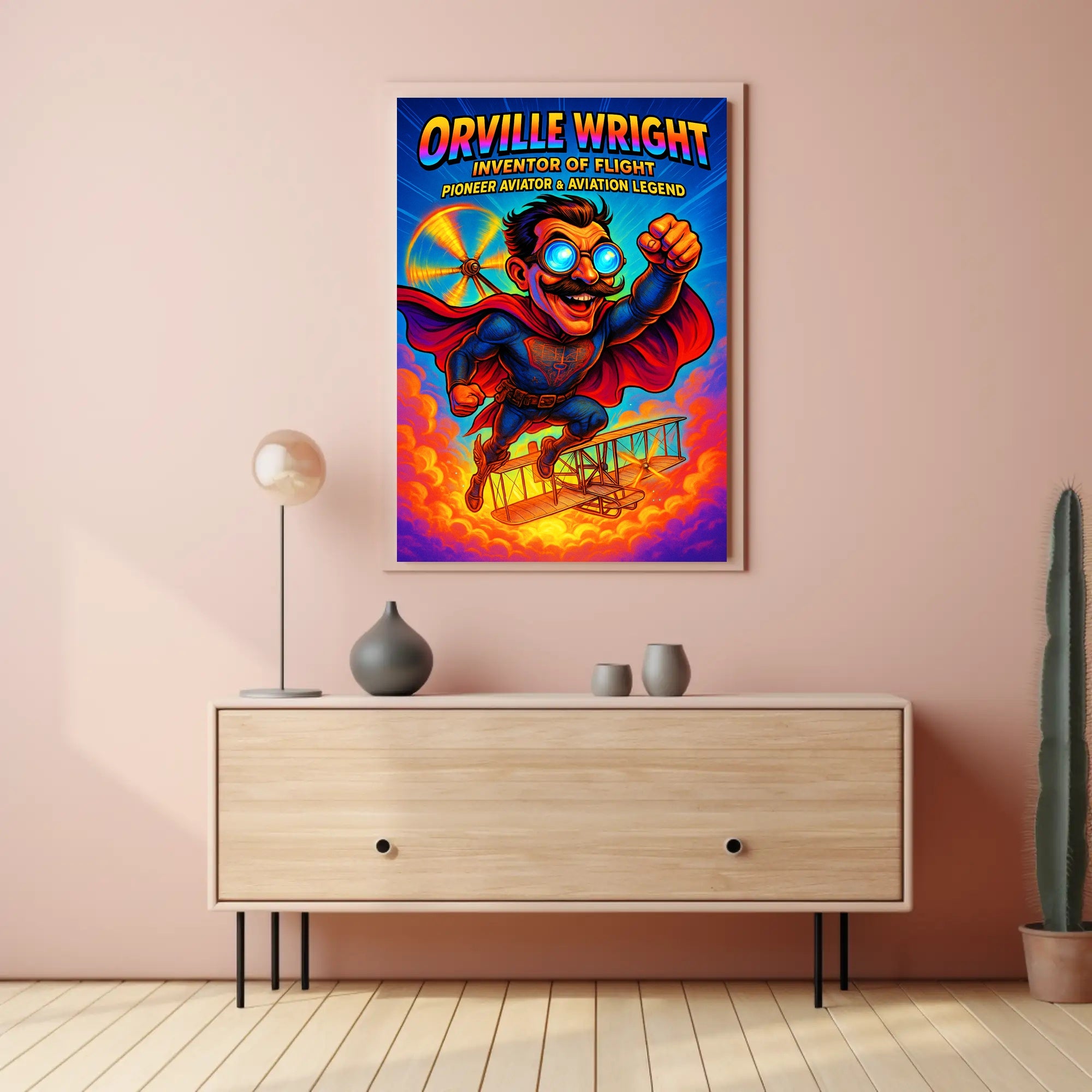 Orville Wright - Inventor of Flight Poster PosterGoat