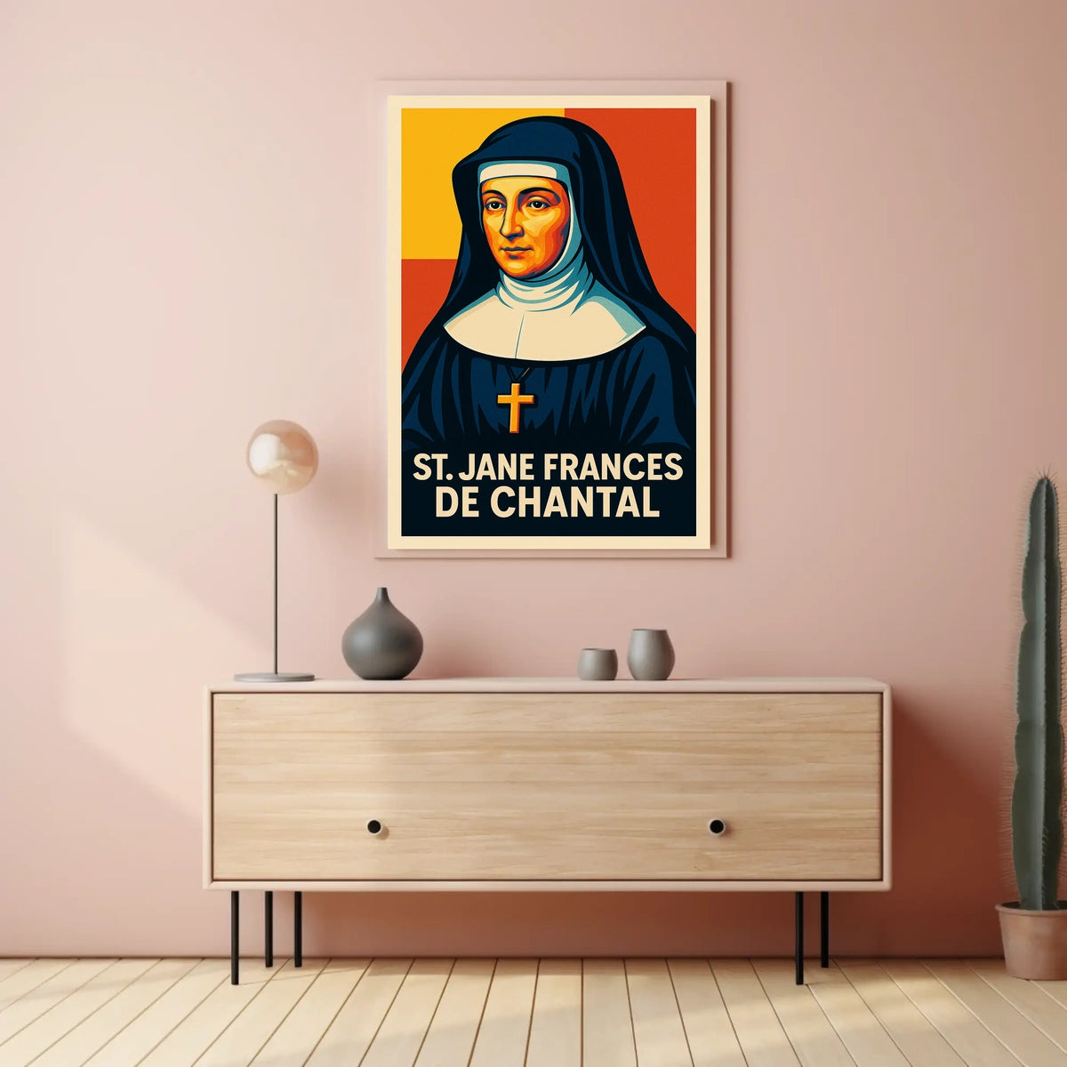 St. Jane Frances de Chantal Poster