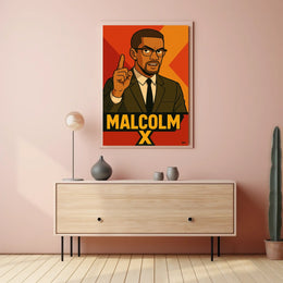 Malcolm X Poster