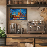 Moscow, Russia Winter Wonderland Poster