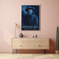 Buffalo Bill Western Heritage Art Print Cultural or Heritage Poster