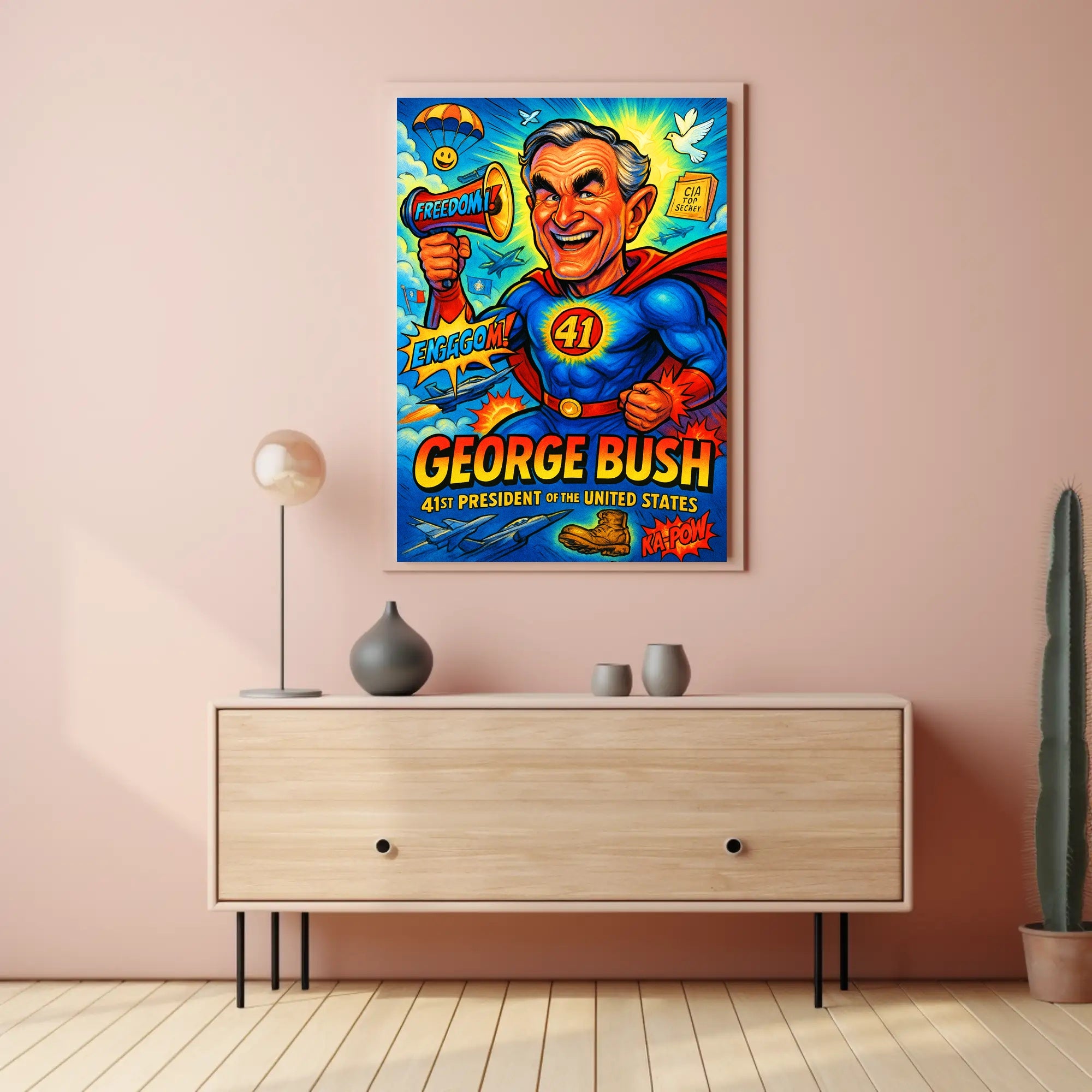 George Bush 41st President Poster PosterGoat