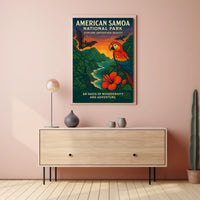 American Samoa's Pristine Beauty National Park Poster