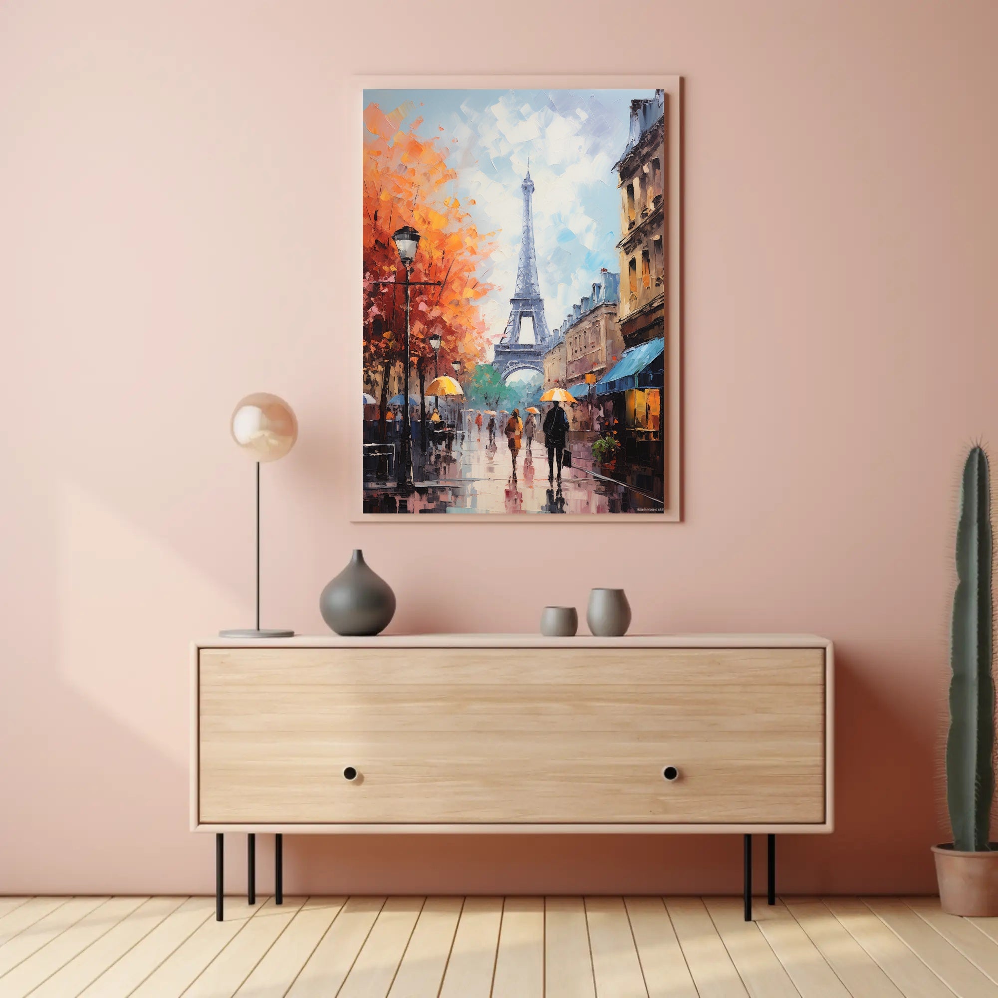 Autumn In Paris Poster