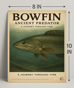 Bowfin Ancient Predator Poster PosterGoat