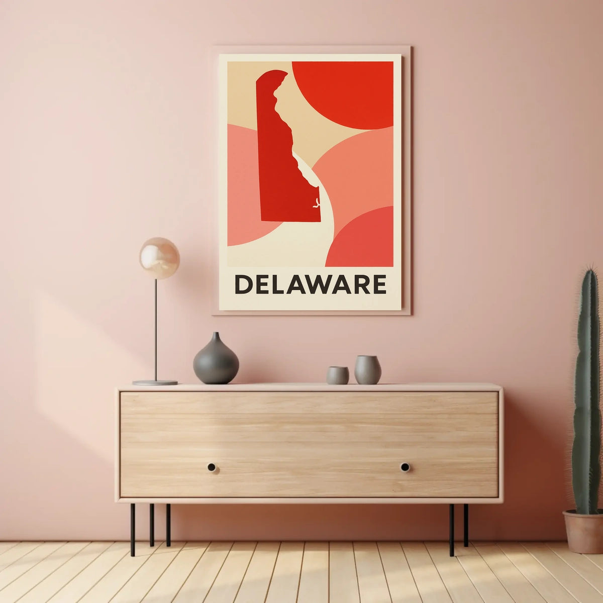Delaware A Modern Tribute Poster