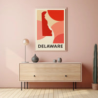 Delaware A Modern Tribute Poster
