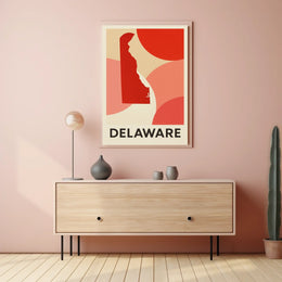 Delaware A Modern Tribute Poster