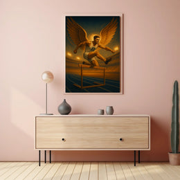 Wings of Victory Jim Thorpe Poster