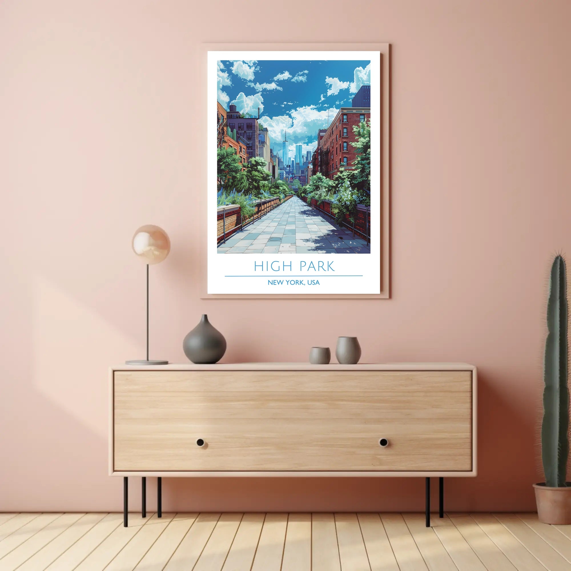 High Park in New York Poster