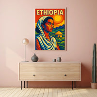 Ethiopia A Vibrant Heritage Poster