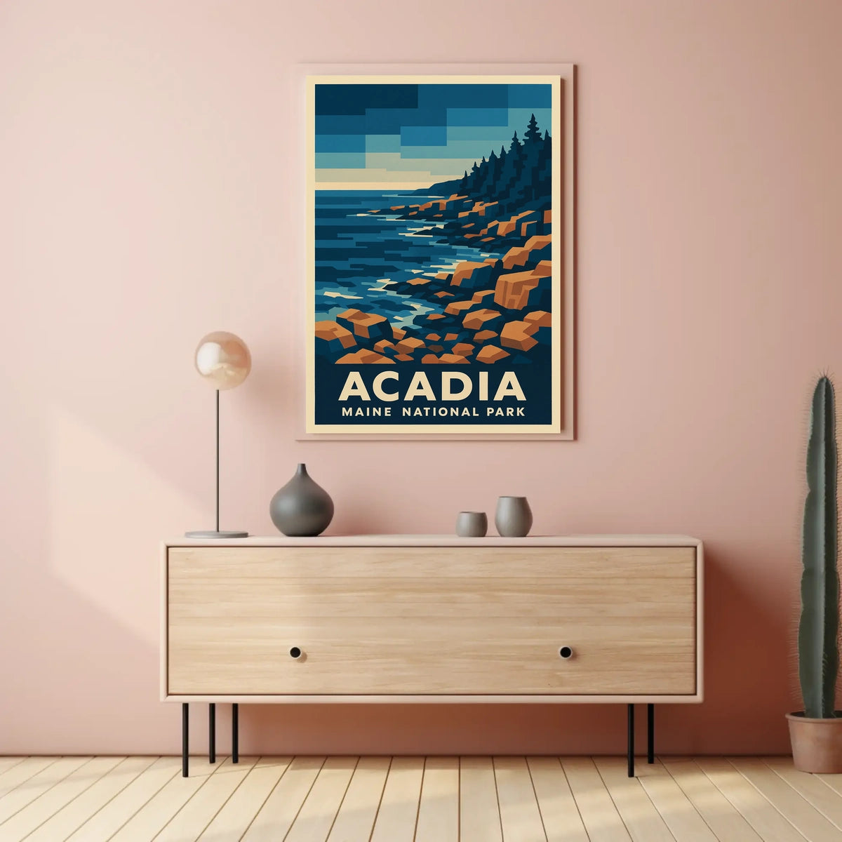 Acadia National Park Poster