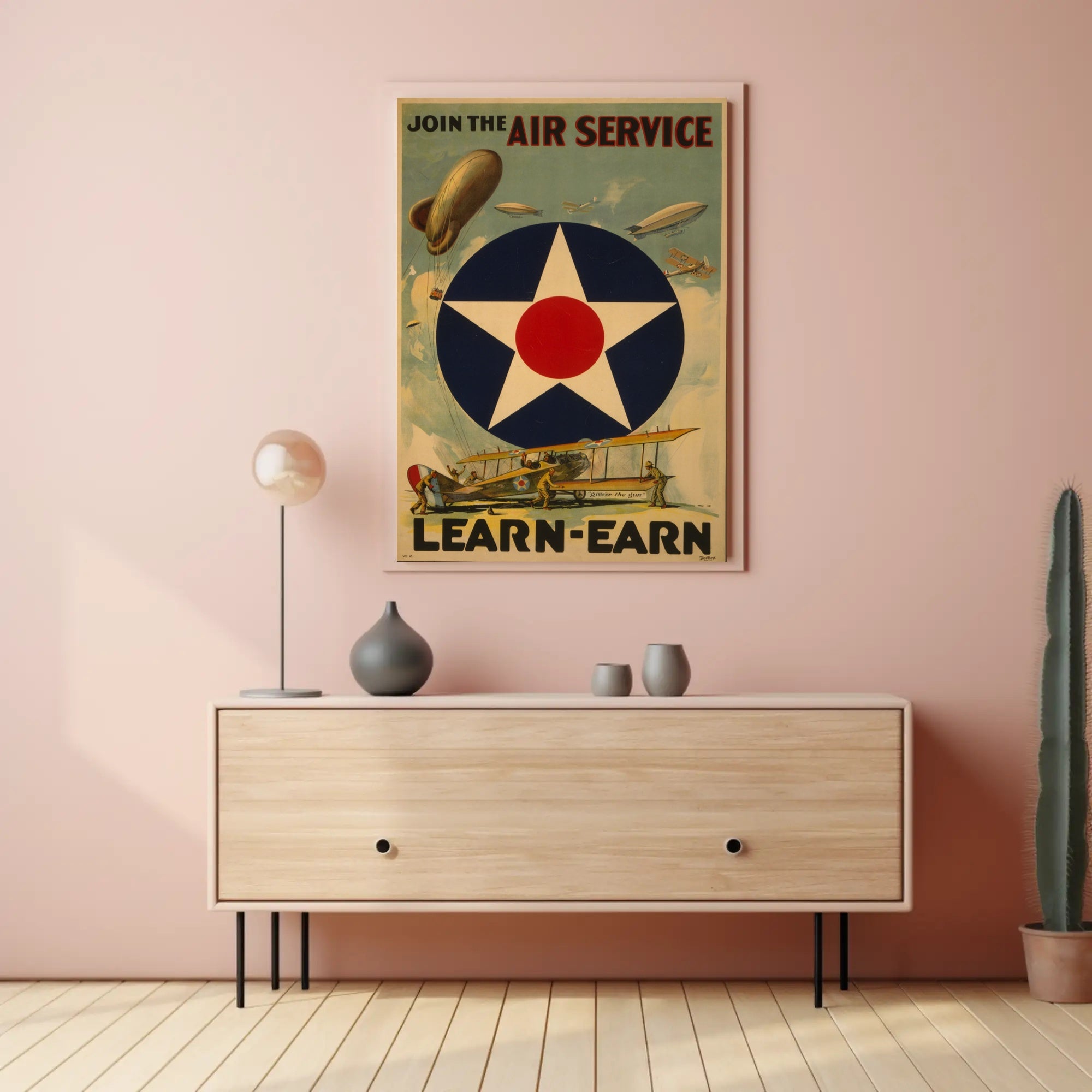 Join the Air Service Recruitment Poster PosterGoat