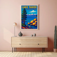 Lake Tahoe Scenic Poster