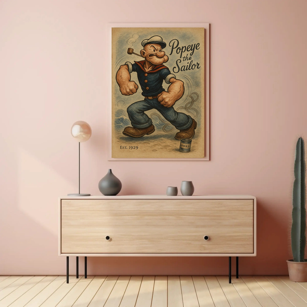 Popeye 1929 Art Poster POP-172