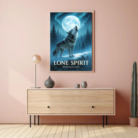 Lone Spirit Wilderness Calls Poster PosterGoat