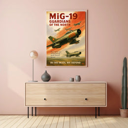 Guardians of the North MiG-19 Tribute Poster