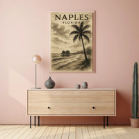 Naples Florida Serene Coastal Escape Poster Wall Art