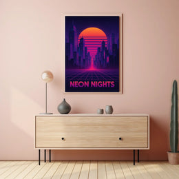 Neon Nights Poster