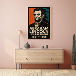 Abraham Lincoln 16th President Poster