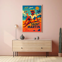 Saint Martin Wander in Color Poster